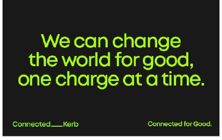 We can change the world for good, one charge at a time
